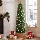 8 FT Artificial Pine Christmas Tree with 575 Branch Tips