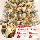 6/7/8 Feet Artificial Xmas Tree 3-Minute Quick Shape