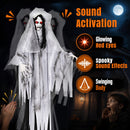 6 FT Ghost Bride Halloween Decoration with Sound & Lights