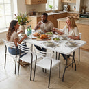 6 FT Fold-in-Half Camping Table with Carrying Handle