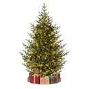 6 FT Pre-Lit Artificial Christmas Tree with 240 LED Lights