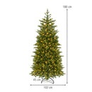6 FT Pre-Lit Christmas Tree with 250 Dimmable LED Lights