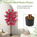 6 Feet Artificial Bougainvillea Tree with 910 Flowers