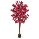 6 Feet Artificial Bougainvillea Tree with 910 Flowers