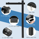 6 Feet Vinyl UPVC Real Estate Sign Post Realtor Yard Sign Post