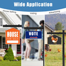 6 Feet Vinyl UPVC Real Estate Sign Post Realtor Yard Sign Post