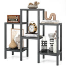 6-Tier Plastic Modular Storage Shelves for Living Room and Kitchen