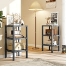 6-Tier Plastic Modular Storage Shelves for Living Room and Kitchen