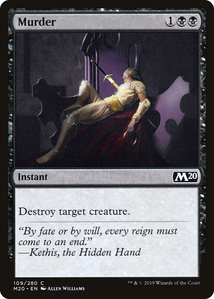 Murder (M20-109) - Core Set 2020 Foil