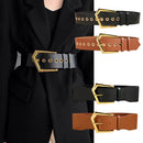 Elastic Black Metal Belt for Fashion Embellishment