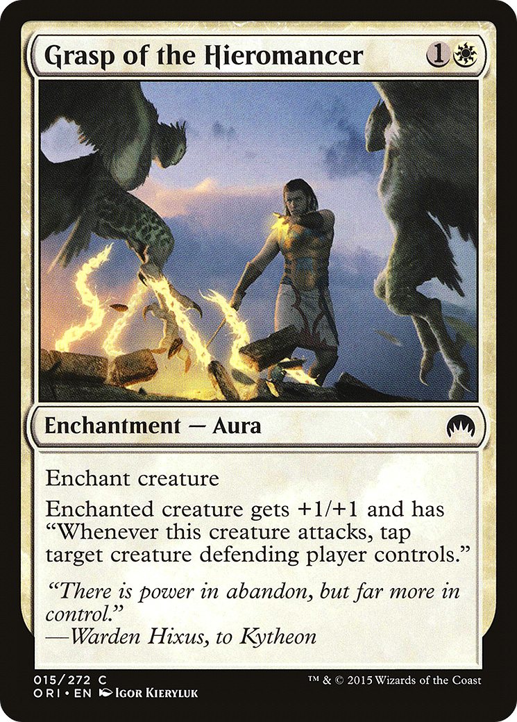 Grasp of the Hieromancer (ORI-015) - Magic Origins