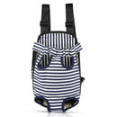 Dog Carrier Backpack Legs Out Front Pet Backpack Carrier Travel Bag Adjustable Shoulder Straps for Hiking Camping Shopping Biking