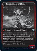 Flame Channeler // Embodiment of Flame (DBL-141) - Innistrad: Double Feature: (Double Faced Transform)
