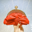 Diamond-embedded High-grade Socialite Clutch Mini