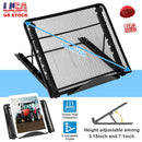 Foldable Laptop Stand Angle Adjustable Tablet PC Holder Riser Portable Ventilated Laptop Phone Desktop Holder Tray