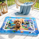 Cat Water Mat with Floating Fish & LED Lights