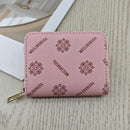 Simple And Stylish Single-zip Multi-cardholder Coin Purse