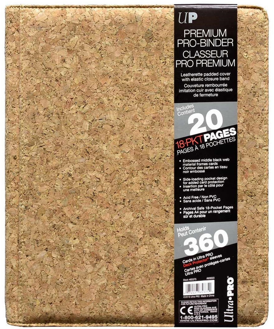 Ultra PRO: 9-Pocket Premium PRO Binder (Cork)