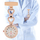 Diamond Nurse Pocket Watch