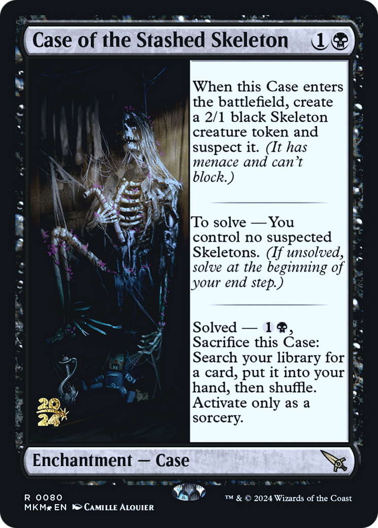 Case of the Stashed Skeleton (PRE-080) - Murders at Karlov Manor Promos Foil