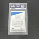 2021 Topps Chrome#66 Frances Tiafoe Signed Card PSA Autographed