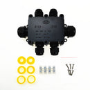 IP68 Waterproof Six-way Outdoor Cable One In Five Out Fountain Light Junction Box