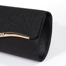 Fashionable Women's Metal Edging Temperament Evening Bag