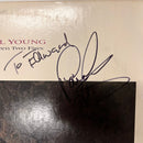Paul Young  Signed Between Two Fires Vinyl Album PSA Autographed