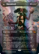 Sheoldred // The True Scriptures (MOM-340) - March of the Machine (Borderless) Foil