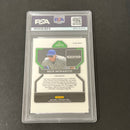 2022 Panini Prizm Draft Picks Pink Velocity #PDP75 Nick Morabito signed card PSA