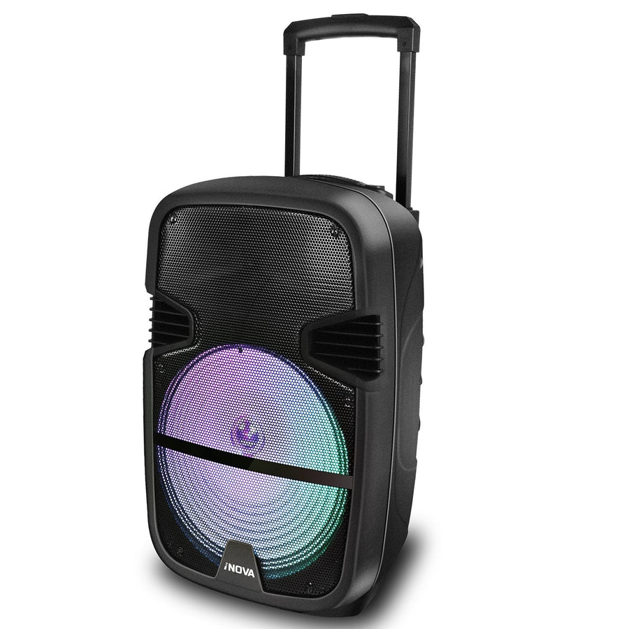 iNOVA Wireless Speaker Portable PA Karaoke System with Wired Microphone 15