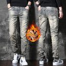 American Retro Heavy Fleece Padded Jeans