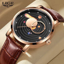 Classic Casual Quartz Leather Watch
