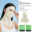 Summer Ice Silk Sun-Protective Face Mask For Women