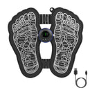 EMS Foot Massager Electric Foot Acupressure Mat USB Rechargeable Feet Circulation Massage Pad Acupuncture Points Stimulator Relaxation Tool with 6 Mod