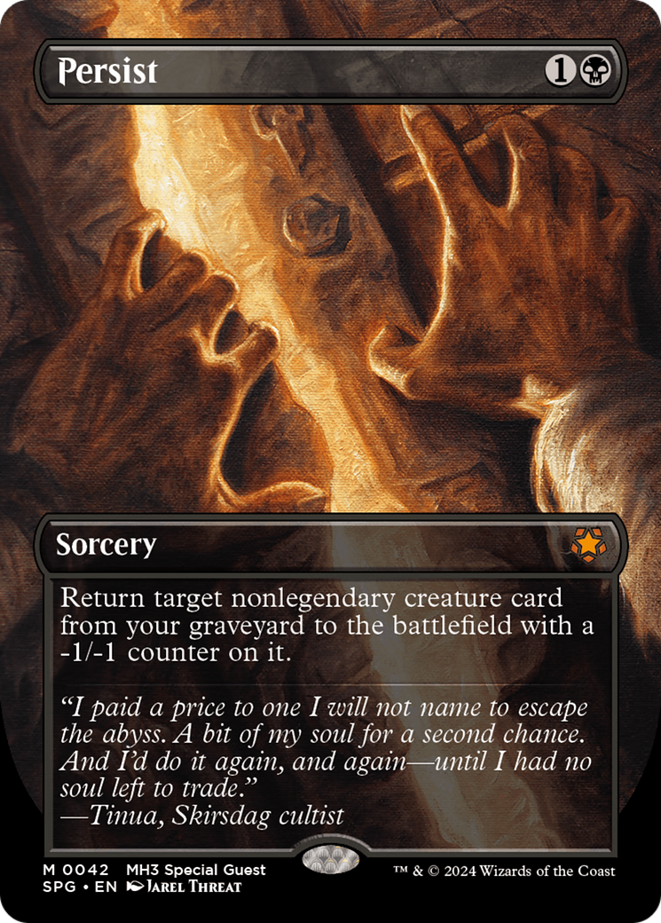 Persist (SPG-042) - Special Guests (Borderless) Foil