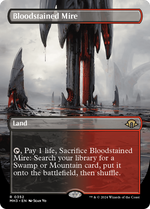 Bloodstained Mire (Borderless) (MH3-352) - Modern Horizons 3 (Borderless)