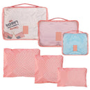 9Pcs Clothes Storage Bags Water-Resistant Travel Luggage Organizer Clothing Packing Cubes for Blouse Hosiery Stocking Underwear