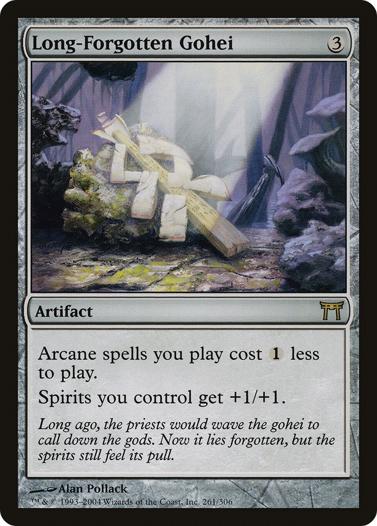 Long-Forgotten Gohei (CHK-261) - Champions of Kamigawa Foil