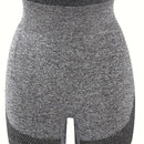 High-Waisted Quick-Drying Seamless Sports Yoga Shorts
