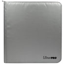 Ultra PRO: 12-Pocket Zippered PRO-Binder (Silver)