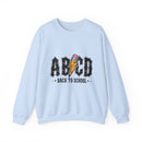 Back to School Crewneck Sweatshirt, Unisex Sweatshirt, Lightweight Sweater, School Apparel, Teacher Gift, Trendy Fashion