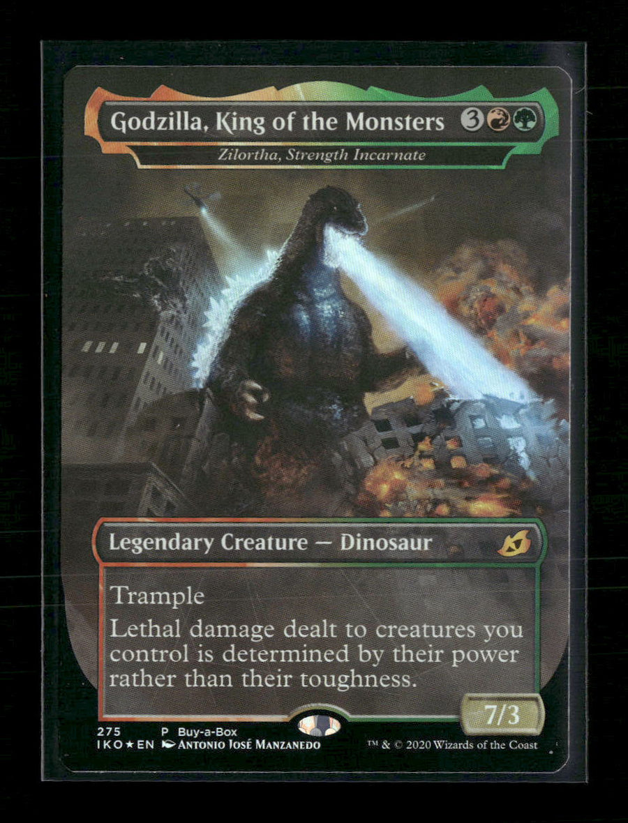 Buy-A-Box Promos Godzilla, King of the Monsters Foil #275