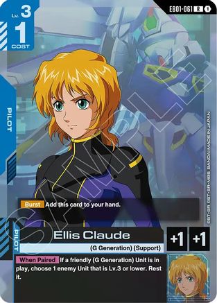 Ellis Claude (EB01-061) - Eternal Nexus Holofoil