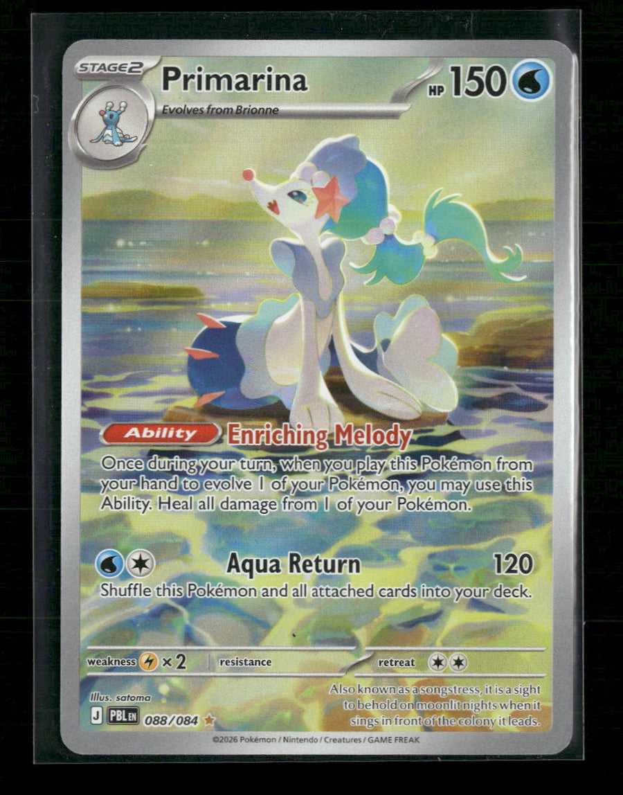 ME05: Pitch Black Primarina #088/084