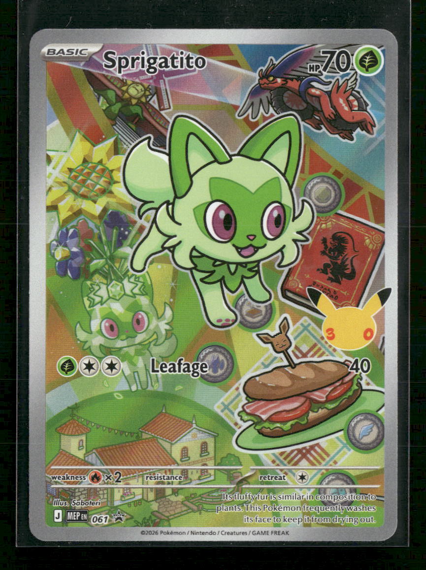 ME: Mega Evolution Promo Sprigatito #061