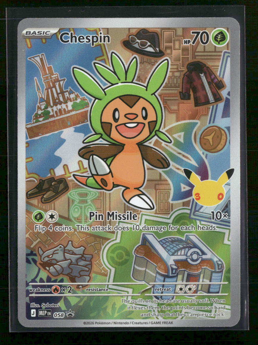 ME: Mega Evolution Promo Chespin #058