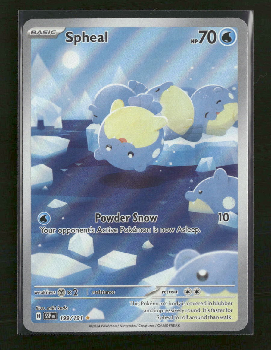 SV08: Surging Sparks Spheal #199/191