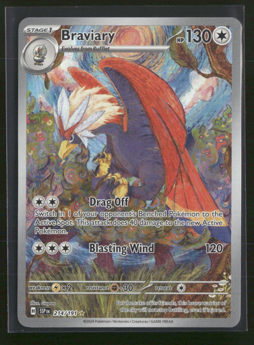 SV08: Surging Sparks Braviary #214/191
