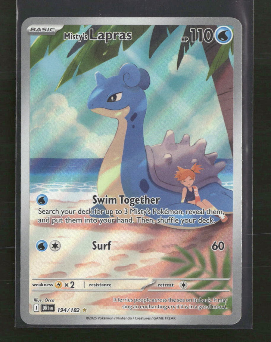 SV10: Destined Rivals Misty's Lapras #194/182